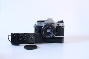 Canon AE-1Program w/data back n winder SellingCameraz