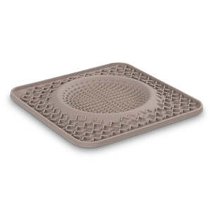 Messy Mutts - Silicon Therapeutic Licking Bowl Mat (Grey)