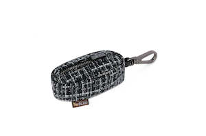 P.L.A.Y.  Proper Pup Poop Bag Dispenser - Tweed Black/Gray