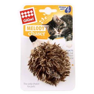 Cat Toys: GiGwi Melody Chaser Cat Toy Hedgehog