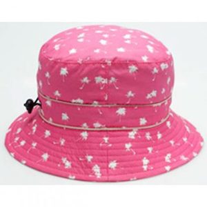 Banz Palm Tree Magenta Bucket Sunhat 2-4 years