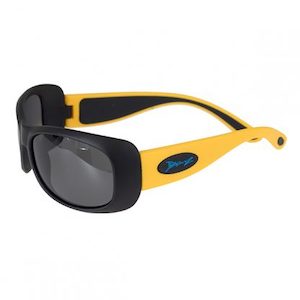 JBanz Flexerz Mustard/Black sunglasses for 4-10 years