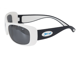 Baby wear: JBanz Flexerz Black/White sunglasses for 4-10 years