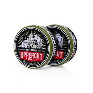 Barber: Uppercut Deluxe Matte Pomade TWIN PACK SAVE $7