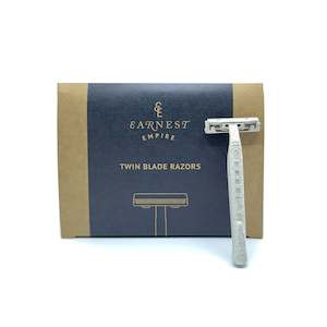 Earnest Empire Twin-Blade Eco-Friendly Disposable Razors x 50