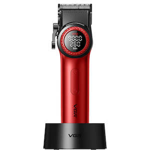 Voyager Premium Professional Hair Clipper (Red)