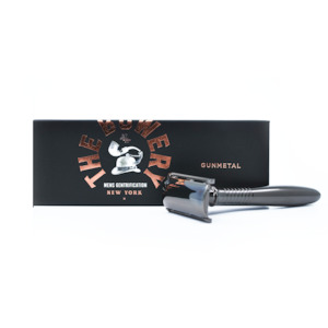 The Bowery Double Edge Razor Gunmetal