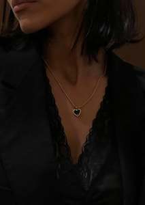 Jewellery: Gina Necklace - Gold