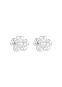 Belle Earrings - Silver