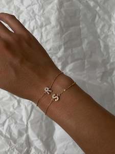 Jewellery: Raya Initial Bracelet 2.0