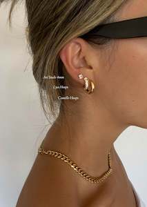 Lya Hoops - Gold