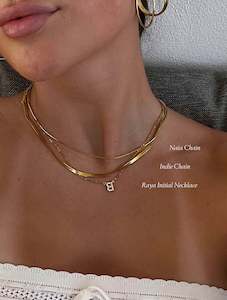 Jewellery: Raya Initial Necklace 2.0