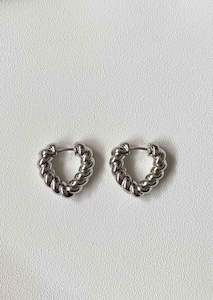 Rita Hoops - Silver