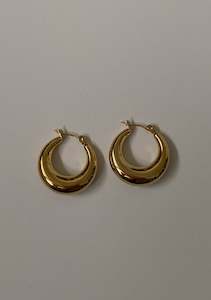 Sahara Hoops - Gold