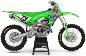 Decade KAWASAKI - Graphics Kit