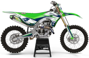 Rapid KAWASAKI - Graphics Kit