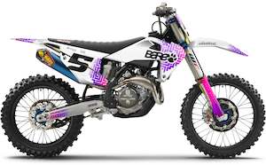 Beat HUSQVARNA - Graphics Kit {White}