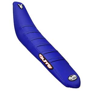 Guts Racing Gripper Seat Cover (YAMAHA) YZ65 2018-2023 RIBBED SEAT COVER SOLID YZ BLUE