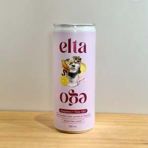 Raspberry + Yuzu G&T 0% - 250ml can | Elta Ego