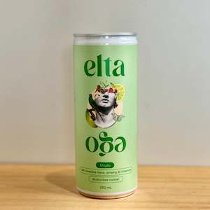 Wine and spirit merchandising: Mojito 0% - 250ml can | Elta Ego