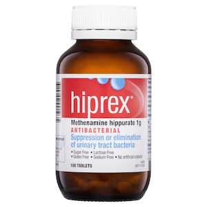 Hiprex Antibacterial 100 Tablets