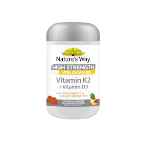 Nature's Way High Strength Adult Vita Gummies Vitamin K2 + D3 60s