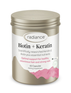 Radiance Biotin + Keratin Capsules 50