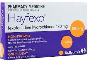 Medicines Treatments: Dr Reddy Hayfexo 180mg 70 Tablets Quantity Restrictions (3 per order)