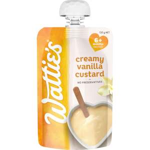 WATTIES S2 B/F Vanilla Custard 120g