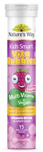 Nature's Way Kids Smart Effervescent Multi Vegies 15s