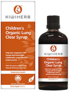 Kiwiherb Organic Child Lung Clear 200ml