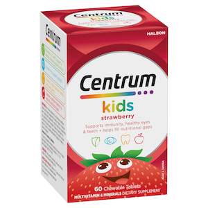 Centrum Kids Strawberry 60 Chewable Tablets