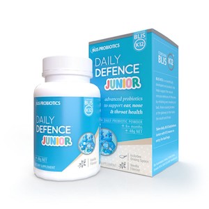 Blis DailyDefence Junior with BLIS K12 Powder 48g Vanilla