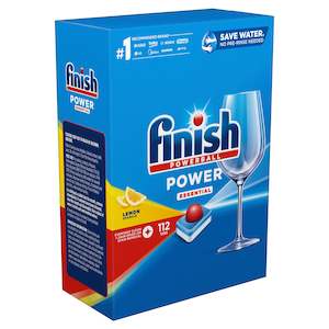 Home Household: Finish Power Essential Lemon 112pk