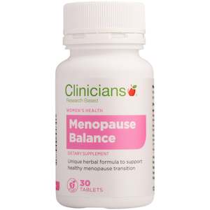 Clinicians Menopause Balance Tab 30