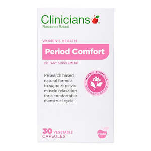 Clinicians: CLINICIANS Period Comfort 30 Capsules