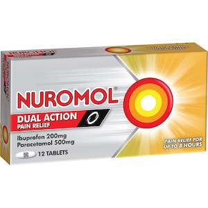 Nuromol 12 Tablets (Limit 4)