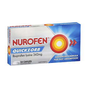 Nurofen Quickzorb 24 Capsules (Limit 3)