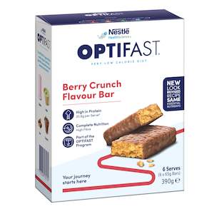 OPTIFAST VLCD Bars BerryCrunch 6x65g