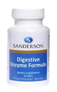 Sanderson Digestive Enzyme Formula 60 Tablets