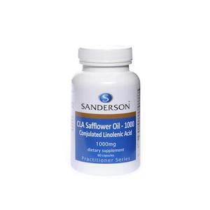 Sanderson CLA Safflower 1000mg 60 Capsules