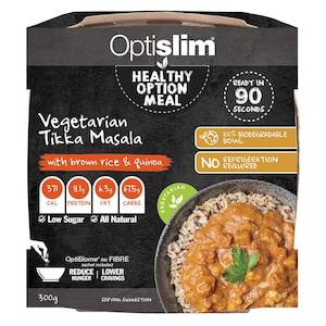 Optislim: Optislim Healthy Option Meal Vegetarian Tikka Masala with Rice and Quinoa 300g