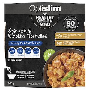 Optislim Healthy Option Meal Spinach & Ricotta Tortellini 300g