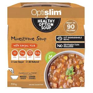 Optislim Healthy Option Meal Minestrone Soup with Konjac Rice 330g