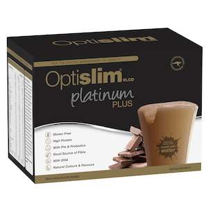 Optislim VLCD Platinum Plus Meal Replacement Shake Chocolate 18 x 53g