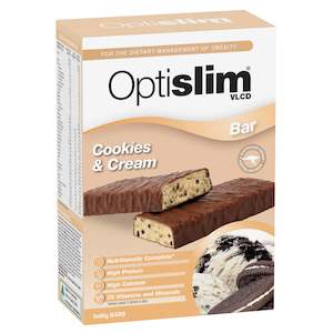 Optislim VLCD Bar Cookies&Cream 5x60g