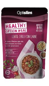 Optislim: Optislim Healthy Option Meal Lentil Chilli Con Carne 300g