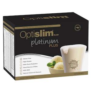 Optislim VLCD Platinum Plus Meal Replacement Shake Vanilla 18 x 53g