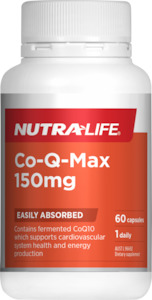 Nutra-Life Co Q Max 150mg 30s