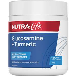 Nutra-Life Joint Care 1/Day Glucosamine +Turmeric 120 capsules